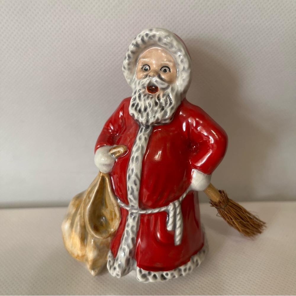 Vintage Goebel West Germany Santa Claus Red Figurine